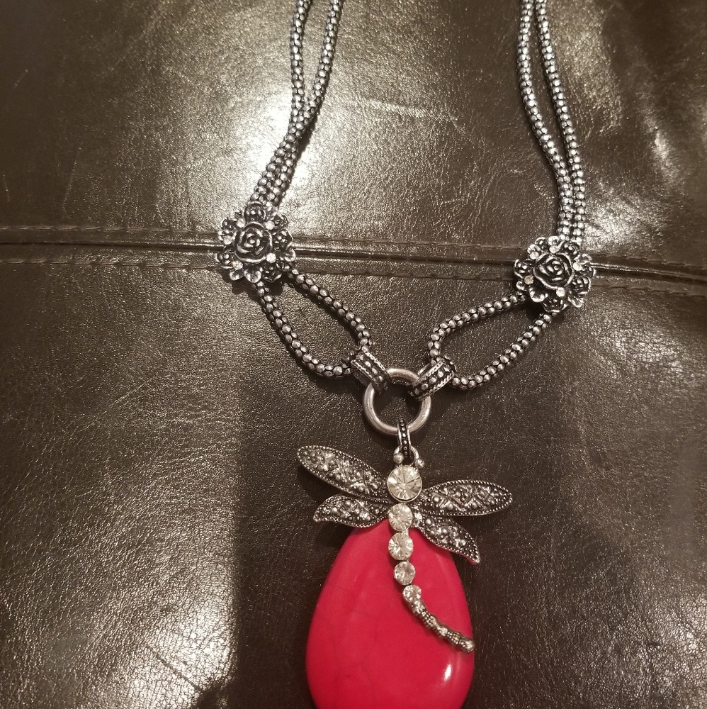 Dragonfly necklace